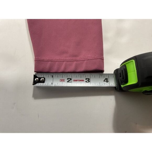 Yogalicious Lux High Waisted Cropped Leggings Womens Sz Small Pink Orchid Haze - Picture 2 of 7